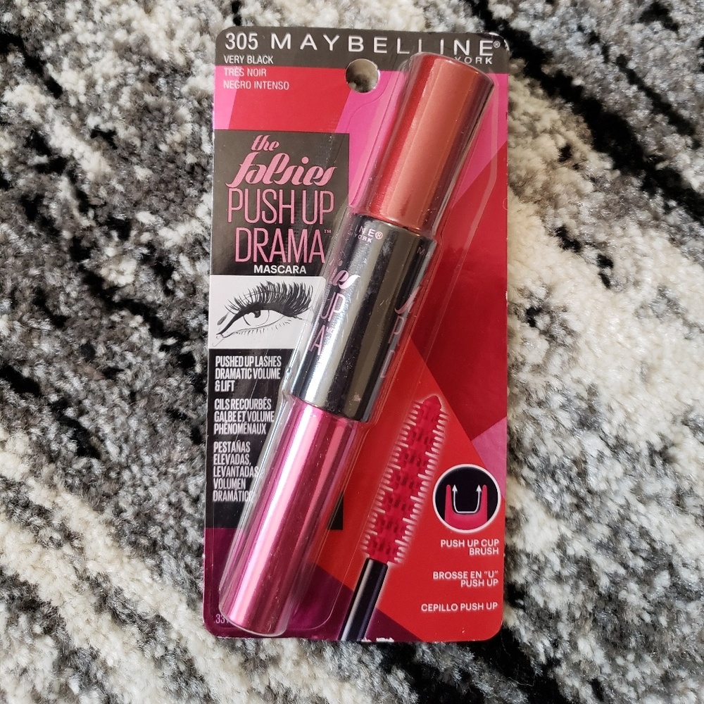 New maybelline falsies push up drama black mascara
